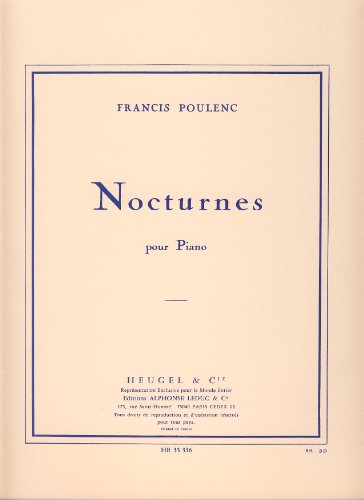 Nocturnes pour piano livre