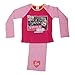 Childrens Girls Little Mix Car Long Sleeve Top & Bottoms Pyjama Set (9-10 Years) (Pink)