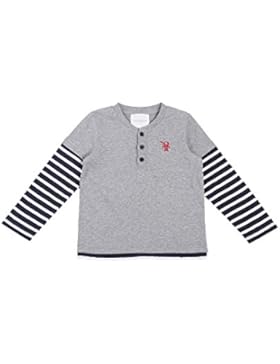 Oceankids Jungen Runder Kragen Langarmshirt / Kinder T-Shirt Langarm