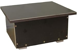 JAGDAKTIV Kirrkiste aus Fahrzeugbauplatten 31 x 26 x 15 cm ohne Wilduhr