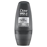 Dove For Men+Care Silver Control Roll-On Anti-Perspirant Deodorant - 50 ml (Pack of 3)