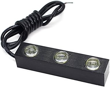 Manchester Case 3x White light 12V 72mm(2.83") with Optical Projector Lens DRL Daytime Runing Light LED Bulb (Pack of 2,Length: 1m£©