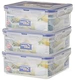 Spülmaschinengeeignet Lock & Lock HPL823O3 Frischhaltebox Vorteilspack