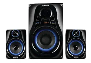 Philips Dhoom MMS2580B/94 Home Theater System (Blue)
