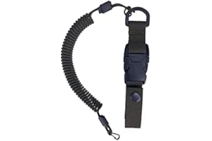 ‎EDCX EdcX Paracord Tactical Lanyard, Spiral-Kabel, elastischer Schlüssel-Anhänger aus Paracord