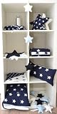 Babydecke Strickdecke Sterne 90 x 75 cm - 7