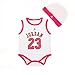 ONESET Fashion Style Baby Clothing Shirt Jordan Baby Rompers Jump Suit (7-9 Months)