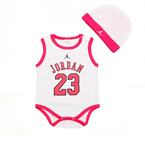 ONESET Fashion Style Baby Clothing Shirt Jordan Baby Rompers Jump Suit (7-9 Months)