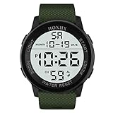TianWlio Uhren Wasserdichte Armbanduhr Der Luxus Mann Analog Digital Militär Sport LED der Männer