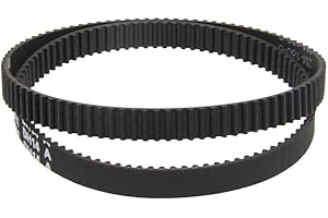 RTKYYZ 2 Stück Zahnriemen 2GT/2M Umfang 140 142 150 160 180 mm Breite 6 mm Synchronförderer Ersatzteil for Staubsauger(Color:2M-140-6)