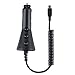 Produktbild wortek KFZ Ladegerät mit Micro USB Stecker Auto Charger flexibles und robustes Spiralkabel aufrollbar 60-120cm für Handy/Smartphone/Navi mit 1A Anschluss ergonomisches Schnellladekabel