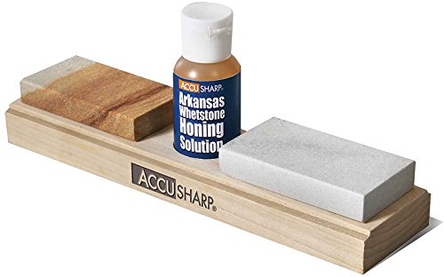 Preisvergleich Produktbild ACCUSHARP Combo Steine mit Schärföl, Holz