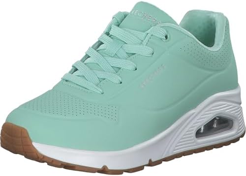 Skechers Uno Stand On Air, Scarpe da ginnastica Donna, Mint Durabuck Mesh, 35 EU
