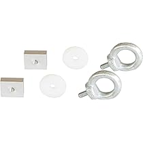 Kit De 2 Ojales Fiamma Para Barras De Pared De Caravana/Camping | Número De Pieza 22942 | Incluye 2 Bridas