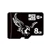 Produktbild BRAVEEAGLE Micro SD Karte 8GB Class 10 microSDHC Speicherkarte mit SD Adapter für MP3 Player Handy (8GB C10)