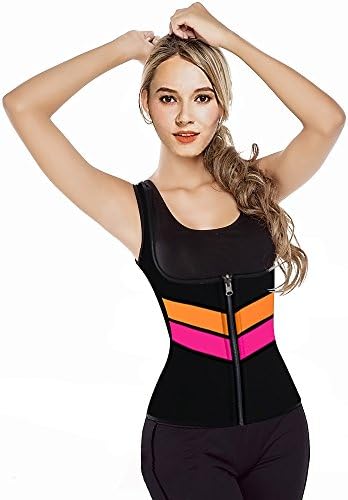 Women's Neoprene Sweat Vest Training Vest Sport Underbust Corset Training Shirt Sauna Suits Body Shaper Helpful for Weight Loss Slimming and Shaping of the Figure
