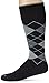 Produktbild Sockwell SW3M Argyle Herren Kompressionsstrümpfe Größe 39-43 (M/L) Argyle Farbe Black