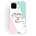 Produktbild Shinyzone Girly Marmor Hülle Kompatibel mit iPhone 11 Pro 5.8 Zoll,iPhone 11 Pro 5.8 Zoll Hülle Elegant Traumfänger Schönen Muster für Frauen TPU Weich Tasche Matt Silikon Rückseite Schutzhülle