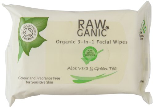 Preisvergleich Produktbild rawganic Gesichts-Reinigungstücher 200g