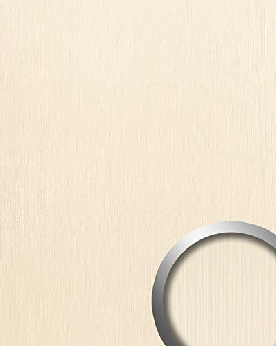 WallFace 15785 TOUCH Wall panel wallcovering wall panel textured decor interior plate self-adhesive creme | 2,60 sqm