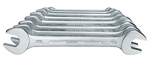 GEDORE Doppelmaulschlüssel-Satz 8-Teilig, 6-22 mm, 6-8