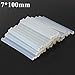 Produktbild Doradus 50pcs 7mmX100mm EVA Klar heiße Schmelzkleber Klebestifte für Klebepistole