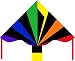 Produktbild HQ Kinderdrachen Simple Flyer Black Rainbow (Eco Line)