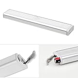 JESWELL Automatische LED Schrankbeleuchtung Nachtlicht mit Bewegungsmelder, Magnetische Batteriebetrieben 10 LEDs-Licht für den Schrank oder die Schublade, Treppen, Schlafzimmer, Küche (Weiß) (4-er Pack) - 7
