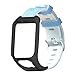 Produktbild QHJ Armband Für Tomtom Adventurer/Runner 2/ Runner 3,Silikon Ersatz Uhrenarmbänder Straps Sport Armband für Tomtom Adventurer/Runner 2 3 / Spark 3 (K)