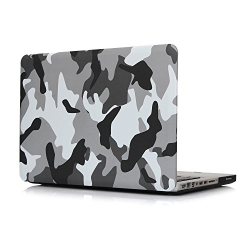 RYGOU Macbook Pro 15 Case, 4 in 1 Camouflages Hard Cover mit Keyboard Skin Screen-Guard für Macbook Pro 15.4 „mit DVD-Laufwerk Modell: A1286(Nicht fit Macbook Pro mit Touch Bar) - 4