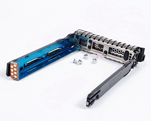 Racksoy Neu Ersatz 2.5″ SFF SAS Festplatte Caddy Tray für HP ProLiant G8 Gen8 DL380p DL388 DL360p DL160 ML350e ML310e SL250s 653955 651699 serien, Kompatibel Part Nr. 651687-001 ( Achtung : Nur geeignet für 2.5″ SFF) - 4