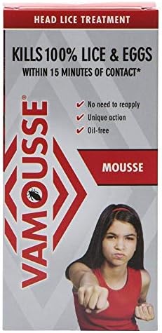Vamousse Head Lice Treatment Mousse 160ml