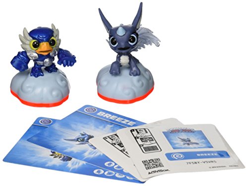 Preisvergleich Produktbild Skylanders Trap Team: Breeze & Pet Vac - Mini Character 2 Pack