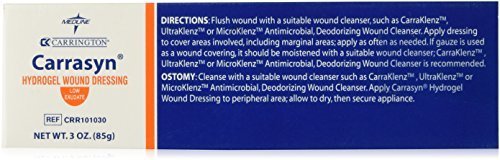 Carrington Carrasyn V Hydrogel Wound Dressing (3 oz. tube) by CARRASYN