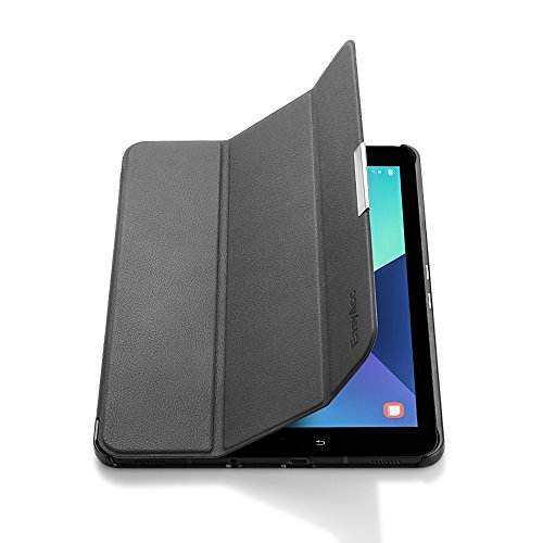 EasyAcc Samsung Galaxy Tab S3 T820/ T825 Hülle Cover mit Standfunktion / Automatische Sleep Wake Funktion PU Leder hüllen für Samsung Galaxy Tab S3 (9,68 Zoll) Smart Cover (Dunkelgrau, Kunstleder, Ultra) - 8