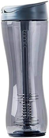 Trimr Duo Classic Water &amp; Shaker Bottle, Gray, 24 oz