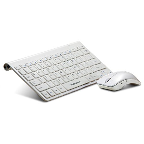 Preisvergleich Produktbild IWTGR Ultradünne Mini Wireless Maus und Tastatur Set (6mm)