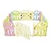 Baby Vivo playpen made of plastic with door