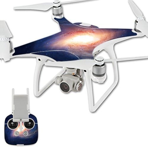 Seeme® Exclusive Decoration Wrap Skin Water-resistant 3M Sticker Decal Kit for DJI Phantom 4 Professional / Advanced Quadcopter Body and Remote Controller (DJI4-003)
