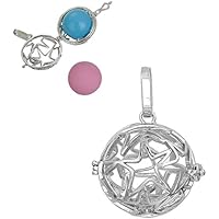 Engelsrufer Käfig Klangkugel für 16mm Perle Pentagram Mode schmuck kette basteln