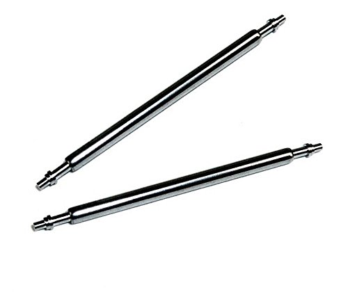 Minott INOX Swiss Made Zwei Federstege XL mit Bund 26-28mm () 2mm aus Edelstahl Minott INOX Swiss Made Zwei Federstege XL mit Bund 26-28mm () 2mm aus Edelstahl