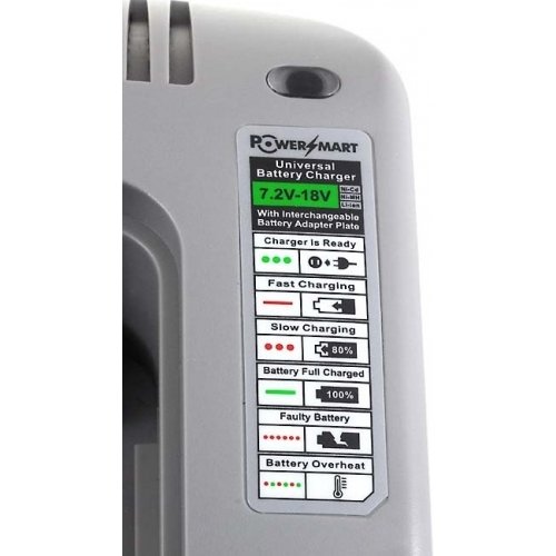 akku-net Akku-Ladegerät mit USB für Werkzeug Makita BDF343, 14,4V - 3