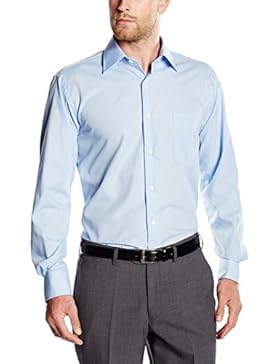 BlueBlack Herren Regular Fit Business Hemd Valerio, langarm, bügelfrei