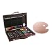 Segolike 83 Pieces Portable Art Set Palette Artist Drawing Pencils Crayons with Wood Case RS.4370.00