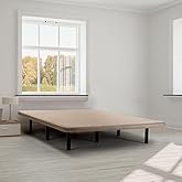 Ventadecolchones &ndash; Upholstered Base Drago Super-Reinforced with 7 Legs of 27 cm with 7 Cross Bars | 3D Beige | 160 x 200 cm