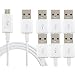 Produktbild Micro-USB-Kabel, ibarbe 1er Pack 6 ft Premium Micro USB Kabel High Speed USB 2.0 A Stecker auf Micro-B-Sync und langlebig Ladekabel Kabel Samsung, HTC, Motorola, Nokia, Android, und mehr (weiß)