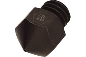 BROZZL High-End MK8 Düse Hardened Steel 0,8mm Durchmesser für Creality Ender 3, Ender 3 Pro, CR-10, CR-10S UVM.