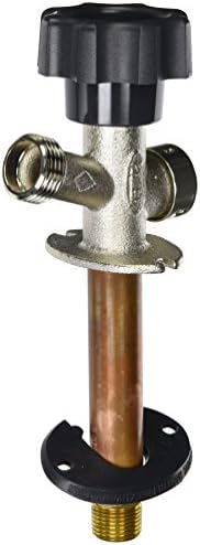 Prier478-04 Mansfield Style Residential Anti-Siphon Wall Hydrant, 4-Inch