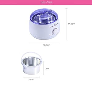 Wax Warmer Hair Removal, 500ml Black Wax Beans Adjustable Electric Temperature Wax Heater + Hard Wax Beans Tool Kits… - Image 5