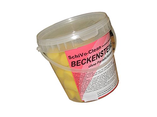 1kg Beckensteine für WC Urinal Toilette ca. 40-45 Stk. gelb zitrus - 3